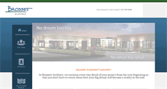Desktop Screenshot of brossettarchitect.com